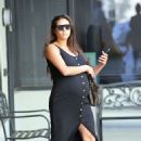 Shay Mitchell in Black Dress – Out in Beverly Hills
