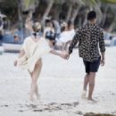 Zara Larsson – Takes a romantic sunset stroll on a Mexican beach in Tulum - 454 x 313