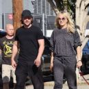 Malin Akerman – Seen with her husband Jack Donnelly near their home in Los Angeles - 454 x 636