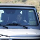 Kendall Jenner – Spotted driving her convertible Mercedes G-Wagon in L.A