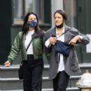 Lucy Liu – Steps out with a friend in New York City - 454 x 681