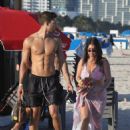 Chanel West Coast – With boyfriend Dom Fenison seen in Miami Beach - 454 x 598