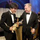 Takashi Yamazaki and Christopher Nolan - The 96th Annual Academy Awards - 454 x 303