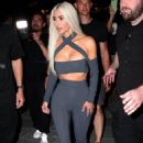Kim Kardashian &#8211; arrives at a restaurant in Portofino