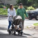 Ashley Hart – With Jessica Hart out for a walk in Los Angeles - 454 x 389