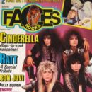 Tom Keifer, Jeff LaBar, Fred Coury, Eric Brittingham - Faces Magazine Cover [United States] (March 1987)