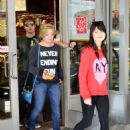 iCarly cast Miranda Cosgrove, Jennette McCurdy, Nathan Kress and Noah Munck, were seen hanging out and enjoying the sights in New York City, New York on May 18