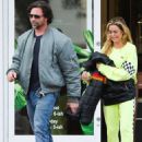 Denise Richards – Stops by an optical store after lunch in Malibu