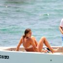 Ana Ivanovic in Bikini on a yacht in Mallorca adds - 454 x 513