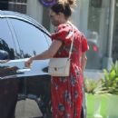 Mandy Moore – Exits a skin care clinic in Studio City