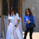 Jennifer Garner – dons a flowing white dress in Los Angeles