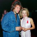 Jon Bon Jovi and Kylie Minogue - The Brit Awards 1994