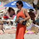 Christine Lampard – Pictured on a holiday in Formentera - 454 x 697
