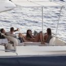Kelly Gale – With her newly fiance actor Joel Kinnaman enjoying vacation in St. Barths - 454 x 300