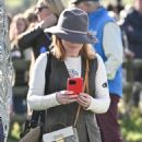 Geri Horner – Point to Point races in Buckinghamshire on Easter Saturday