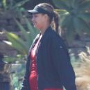 April Love Geary – Spotted while she attend tennis class in Malibu - 454 x 681