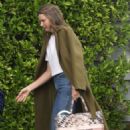 Miranda Kerr – Carries a Christian Dior bag while seen in Brentwood