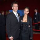 Michael Weartherly and Jessica Alba attends The 53rd Annual Primetime Emmy Awards (2001) - 399 x 612