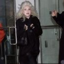 Cyndi Lauper – Exits the Drew Barrymore Show in New York - 454 x 699