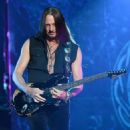 Guitarist Reb Beach of Whitesnake performs at The Joint inside the Hard Rock Hotel & Casino as the band tours in support of 
