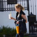 AnnaSophia Robb – On a workout with a trainer in Los Angeles