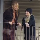 Toni Collette &#8211; With Anna Faris on the set of &#8216;The Estate&#8217; in New Orleans