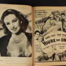 Rosemary Lane - Modern Screen Magazine Pictorial [United States] (March 1941) - 454 x 340