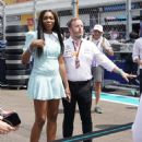 Serena Williams – With Venus Williams Miami Grand Prix at Miami International Autodrome