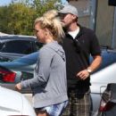 Britney Spears & David Lucado Out For Lunch In Calabasas