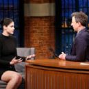 Alexandra Daddario - Late Night with Seth Meyers - Season 4