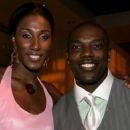 For Clear Image go to https://www.gettyimages.ie/detail/news-photo/basketball-player-lisa-leslie-and-football-player-terrell-news-photo/53234760 Terrell Owens and Lisa Leslie