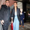 Zoe Saldana – Seen after CBS Mornings appearance in New York