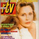 Faye Dunaway - Szines Rtv Magazine Cover [Hungary] (8 December 1997)