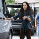 Emmy Rossum – Filming ‘The Crowded Room’ in New York City