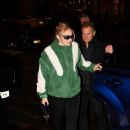 Gigi Hadid – On a night out at the Al-Ajami Lebanese restaurant in Paris - 454 x 681