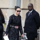 Abigail Spencer – Giambattista Valli Womenswear Fall Winter 2024-2025 show as part of PFW