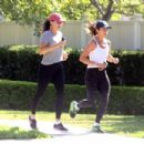 Jennifer Garner – On a jog in Brentwood neighborhood