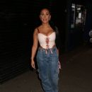 Sophie Kasaei – With Abbie Holborn having dinner at Figo Restaurant in London - 454 x 681