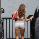 Addison Rae – Seen after gym session in West Hollywood
