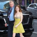Anna Kendrick – Late Show appearance with Stephen Colbert in New York