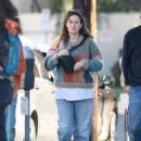Rumer Willis – With boyfriend Derek Richard Thomas at Robata Jinya in Los Angeles