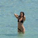 María Pedraza – In a bikini at the beach with Juanjo Almeida in Ibiza - 454 x 681