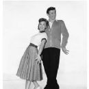 Debbie Reynolds and Bobby Van