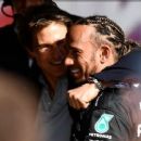 Tom Cruise and Lewis Hamilton are good friends but the Mercedes driver's schedule prevented them from linking up in Top Gun