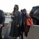 Angelina Jolie – With daughter Zahara Jolie-Pitt Arriving to the airport in Washington DC - 454 x 595