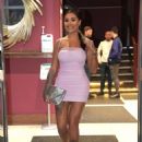 Nikita Jasmine – In a tiny pink dress at Dickens nightclub in Middlesbrough - 454 x 615