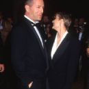 Bruce Willis and Demi Noite - The 48th Annual Golden Globe Awards 1991
