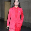 Lilly Singh – In a Vibrant red suit at NBC’s Today Show in New York - 454 x 781