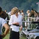 Princess Diana on Smith's Lawn of the Guards Polo Club in Windsor, UK - July 1986