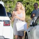 Pamela Anderson – Seen after shopping in Malibu